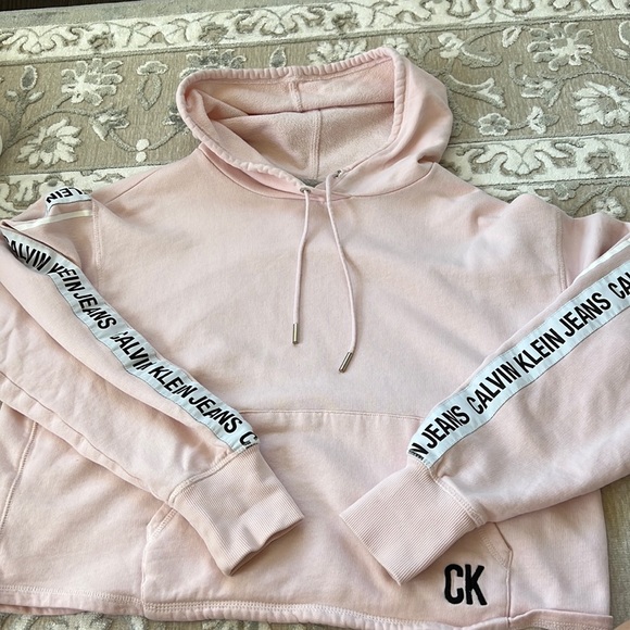 Calvin Klein Pink Hoodie - Picture 1 of 4